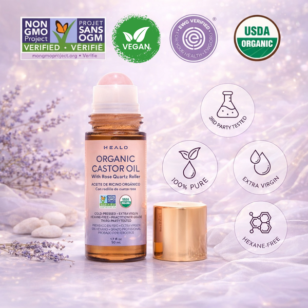 Healo Premium Castor Oil  Roll-On