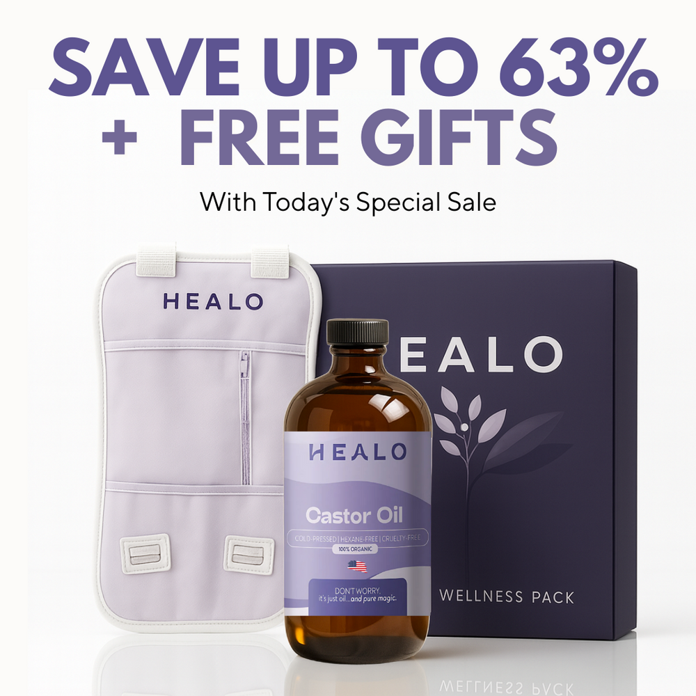Healo Premium Castor Oil Kit