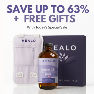 Healo Premium Castor Oil Kit
