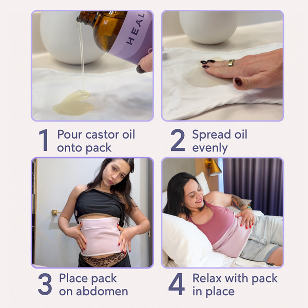Healo® Premium Castor Oil Kit