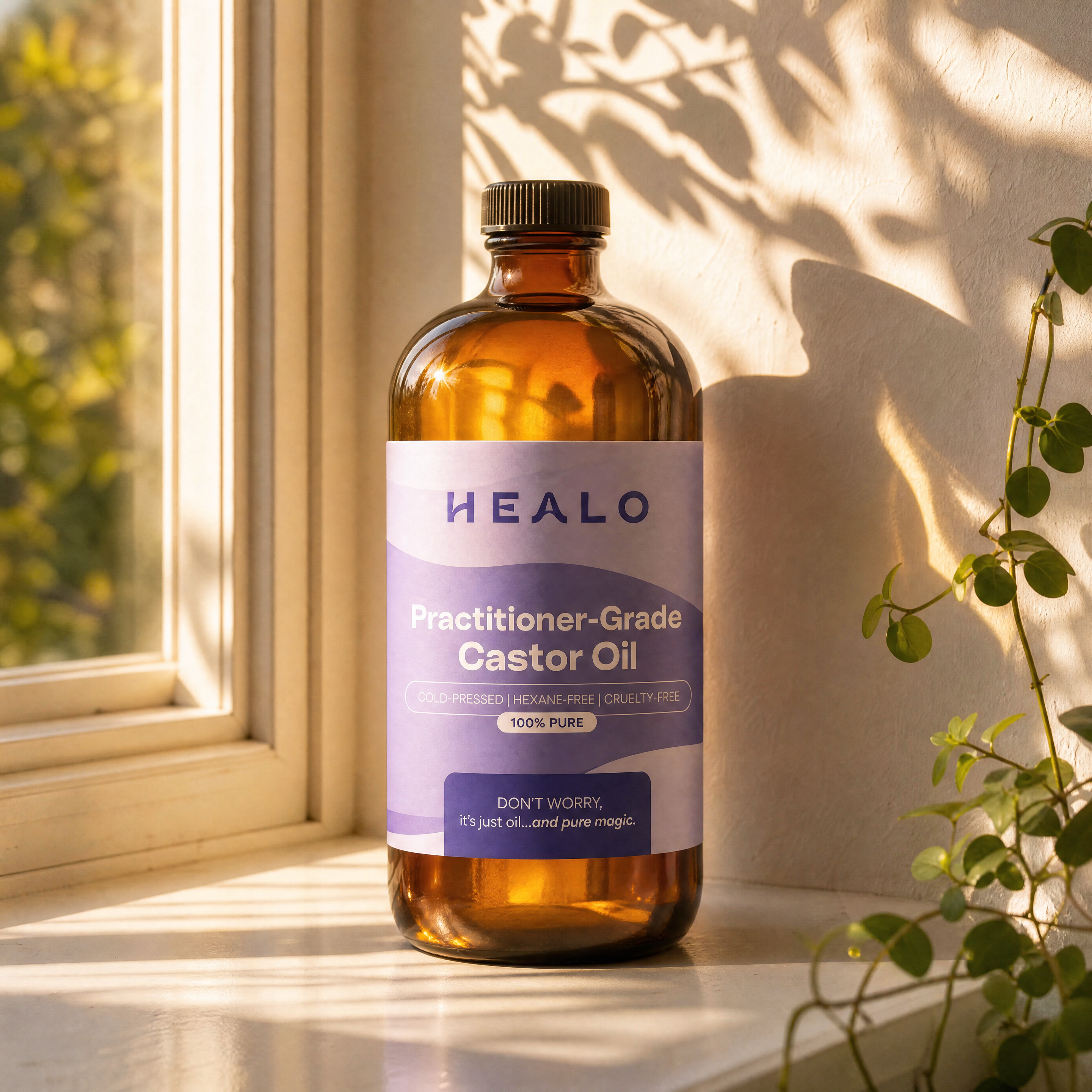 Healo Practitioner-Grade Castor Oil Kit